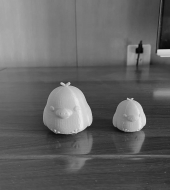 小黃雞3D打(da)印作品