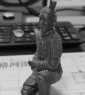 秦始皇兵馬(馬)俑3D打印作品